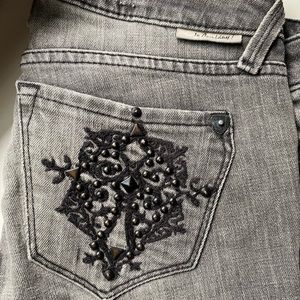 J & company black embellished jeans